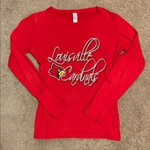 Louisville Cardinals Womens Long Sleeve Shirt